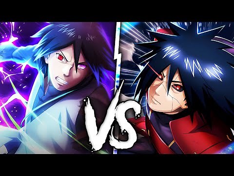 Adult Sasuke VS Madara!