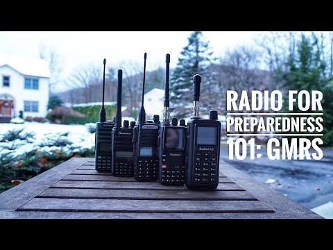 Radio for Preparedness 101: GMRS Basics