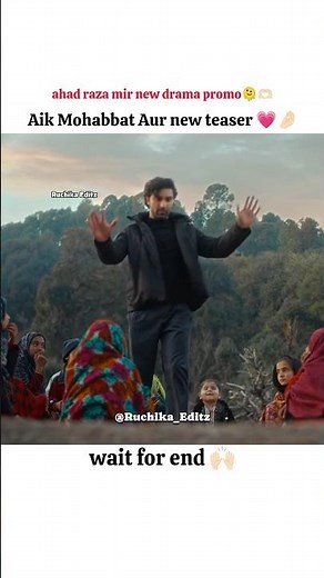 Aik Mohabbat Aur new teaser ❤️🤌🏻 ahad raza mir new drama 💗 #aikmohabbataur #ahadrazamir #mayaali