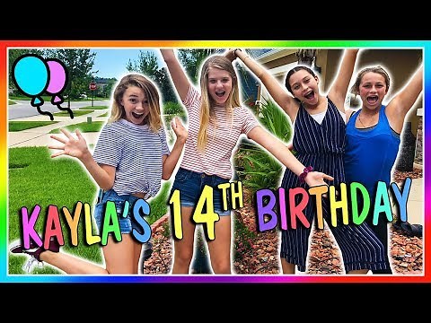 KAYLA'S 14TH BIRTHDAY | We Are The Davises
