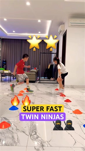 FAST AGILITY CIRCUIT 🥷 NINJA TRAINING 🔥 SPEED UP #shorts #speedandagility #ninja