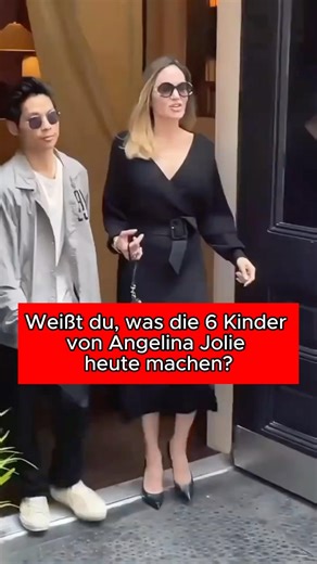 Do you know what Angelina Jolie's six children are doing today?