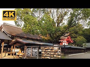 🇯🇵 [4K] Japan Walk - Munakata Shrine 宗像大社 - Binaural Audio