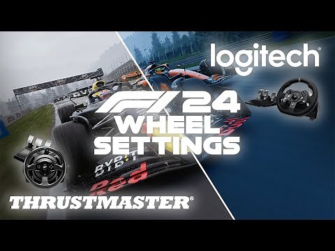 F1 24 Steering Wheel Settings - Thrustmaster T300RS GT | Logitech G29 / G920 / G923 | Guide