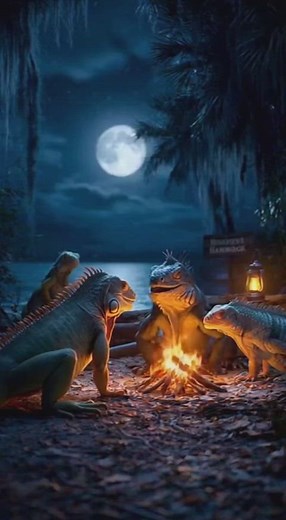 185K views · 2.5K reactions | Witness the chilly Florida night where the air felt like needles and iguanas rained from the trees. If you hear the branches crack, it's too late. Folks woke up to a surreal scene! 年 #FloridaChill #SereneNature #IguanaRain | Florida Memes | Facebook