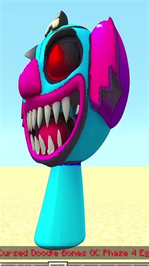 Cursed Sprunki OC Doodle Bones Phase 1 To Phase 5