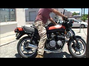 1983 Kawasaki KZ750 Up and Running