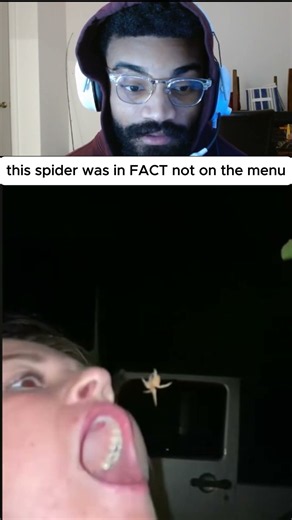 she really tried to eat that bug..