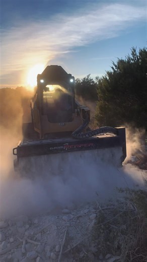 🤤 #construction #forestry #bluecollar #excavator #skidsteer Grim Reaper Industries rock mulcher stone crusher rock milling forestry mulcher masticator fyp Texas Hill Country New Mexico Utah Colorado California rock crusher rock crushing