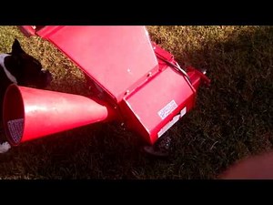 Troy-bilt PTO chipper shredder tiller attachment