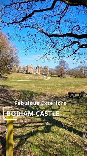 Bodiam Castle: A Medieval Fortress Frozen in Time | National Trust | East Sussex, UK