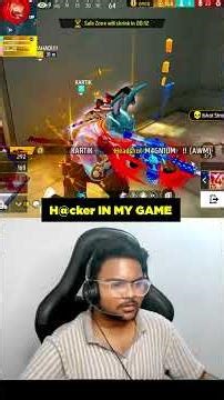 H@acker in my game br rank push telugu #anrffgamer #freefire #mbg