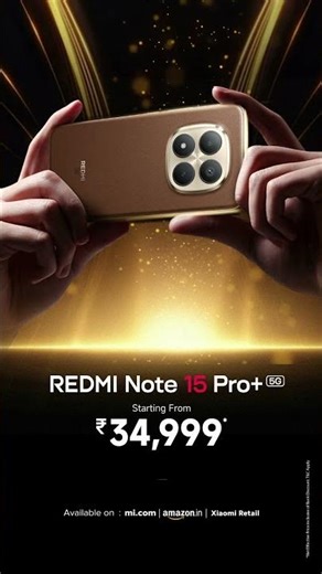 The Ultimate Note Is Here | REDMI Note 15 Pro+ 5G