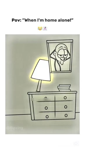 305K views · 9.1K reactions | Me Home Alone Trying Not to Laugh 藍#animation #cartoon #funnyvideos | Funny Cartoon | Facebook