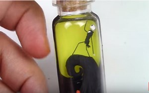 【NerdECrafter软陶教程】玻璃瓶里的Jack 圣诞夜惊魂