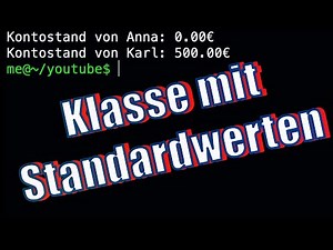 Learn Python – Create classes with default values