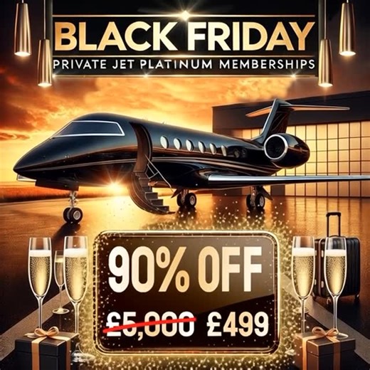 JetHustle on Instagram: "🔥 90% OFF 🔥 PLATINUM LIFETIME MEMBERSHIP — £499 (Down from £5,000) DM to claim ✅ (First come, first served) ⠀ 🚀 New from 5 Dec: Make Any Offer on selected private-jet seats 😮 ⠀ What you get: ▪ Top private-jet deals from £99/seat ▪ 37 new destinations ▪ First option on flights (priority access) ▪ Better-than-public member-only deals ▪ Lifetime perks ▪ Ad-hoc jet charter at cost price ▪ Private travel concierge ▪ Cashback on flights, hotels & car hire worldwide ⠀ 🥂 Th
