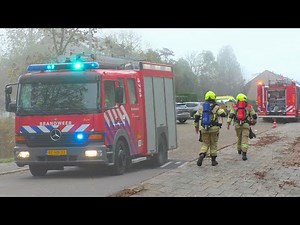 GROTE WONINGBRAND IN GOES | Brandweer met spoed onderweg - Veel rook bij uitslaande brand op zolder!