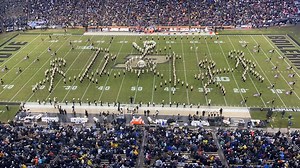 18K views · 888 reactions | For the final time of the 2021 season, we present the Purdue "All-American" Marching Band halftime show: a Senior Celebration of Cinema featuring "Grease", "Wicked" and The Beatles! | Purdue Athletics | Facebook