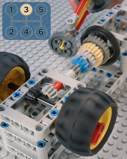 Same Input — Different Speed 🤯 (LEGO Gear Test)