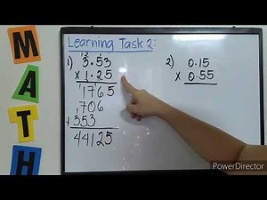 TAGALOG: Multiplication of Numbers with Two Decimal Place Factors #TeacherA