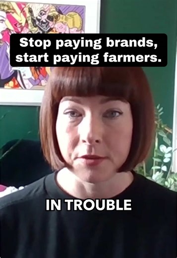 Is your grocery budget reaching the farmer who grew your food? 💸 In the latest episode of Spork the System, I chat with Beth Robertson Martin from 40 Century Grain about fair wages for food. Check out the full video on YouTube at Spork the System! #foodsustainability #fairwages