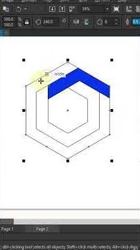 New 3d Poligon design in corel draw|Best Design in Corel Draw|#designe #shortdesign#coreldrawdesigns