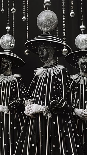 David Szauder on Instagram: "Tango Rinascita was created a year after my video titled Tango. I thought that for the festive anniversary I would rework and expand it, allowing the tango to be reborn. Still set to the magnificent music of Gotan Project, it becomes an otherworldly performance. @gotanprojectofficial #tango #surreal #surrealism #dance #costume digitalart mask cosplay fashion fashionstyle animation aianimation aiart absurd vintagestyle gotanproject surrealart dancechoreography contemp