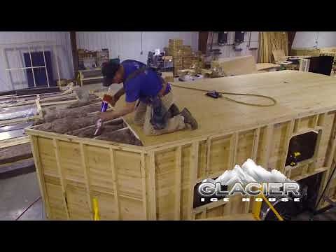 Amazing Quality Trussed Roof Systems - Glacier Ice House Fishing Shelters