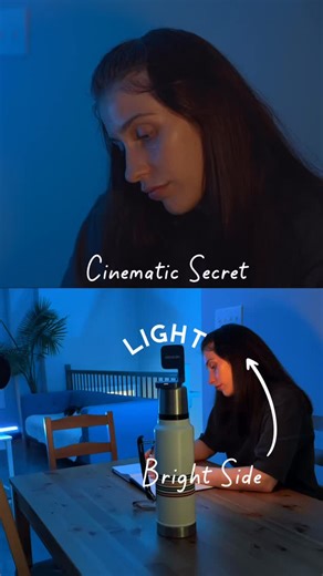 The easiest way to make your shots look cinematic? Place your light on the shadow side 🔥 #lighting #tutorial #amaran #amaranGo | amaran