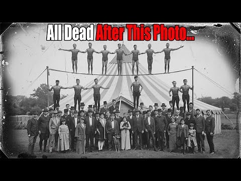 The Last Photo of Godfrey’s Circus — Hours Before Death (1875)