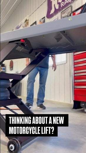3 Reasons Why the Bravo #motorcycle lift is Right for Your Garage