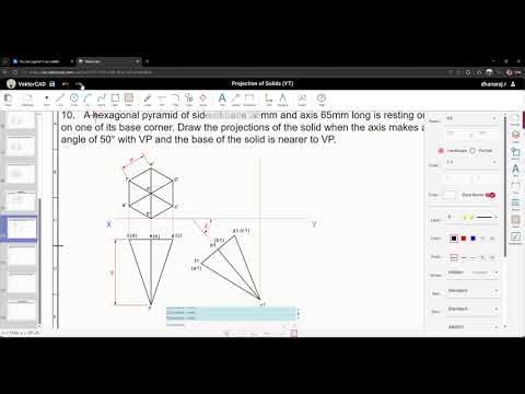 RD Projection of Solids 10