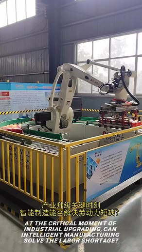 At the critical moment of industrial upgrading, can intelligent manufacturing solve the labor shortage?#robotic #robotics #robot #industrial #industry #palletizer #palletizing #machine #factory #intelligence #technology #automatic #automation #码垛机器人 #工业机器人 @tiktokglobal @TikTok @tiktok creators