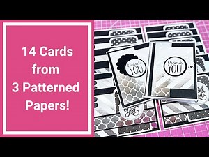 April 2025 Sheetload of Cards - Full Process of Making 14 Cards