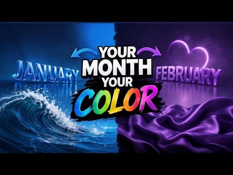 Your Month 👉 Your Color 💜💚🤎🧡🩷🩵🤍🖤