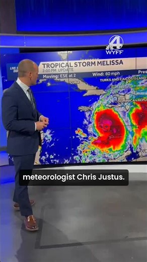 Tropical storm Melissa threatens Caribbean with intense rain and wind