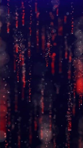 4K Red Glitter Rain Loop | Passionate Ambient Light Flow #RedGlowLoop