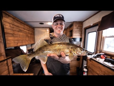 Living in a $35,000 Ice Shack!