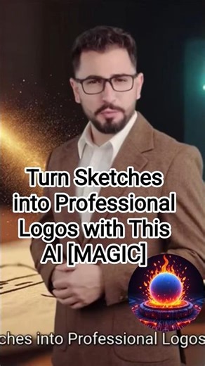 Turn Sketches into Professional Logos with This AI [MAGIC]