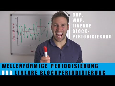 Periodisierung - Wellenförmige Periodisierungen (DUP & WUP) und lineare Blockperiodisierung
