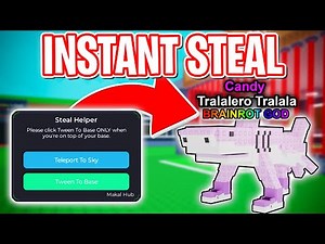 Steal a Brainrot Script | INSTANT STEAL, ANTI KICK, BOOST SPEED, JUMP BOOST *NO KEY* 🦈🔥