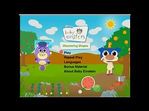 Discovering Shapes DVD Menu Remake