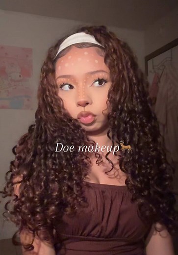 Deer Makeup Tutorial for Halloween Looks