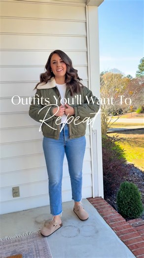 L A U R E N on Instagram: "~ Outfits You’ll Want to Wear on Repeat ~ • Comment REPEAT and I’ll send you the links! • • #bougieonabudget #ootd #chic #amazonfinds #amazon #amazon #workwear #womensfashion #amazoninfluencer #classy #winterwear"