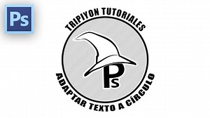 Adaptar texto a una forma en Photoshop