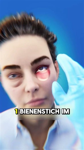 Bienenstich im Auge? Das musst du sofort tun!