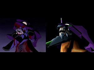 Eva 01 Berserk comparison between neon genesis evangelion and evangelion 64