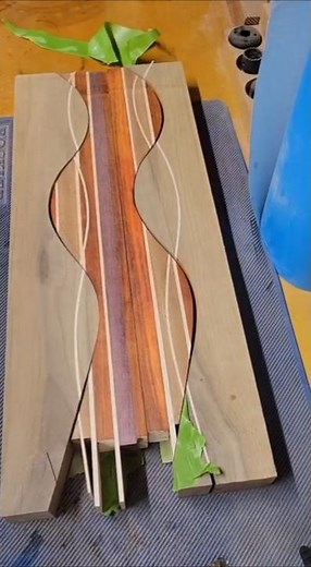 Wavy cutting board