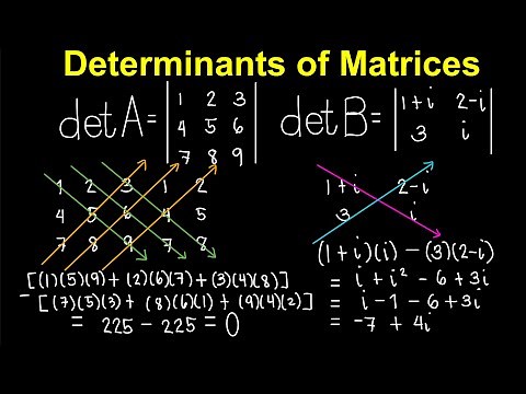 Determinants of Matrices (Tagalog/Filipino Math)